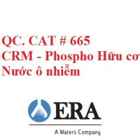 Mẫu chuẩn (CRM) các thông số Phospho Hữu Cơ, nền mẫu nước ô nhiễm, Cat# 665, Hãng ERA, USA